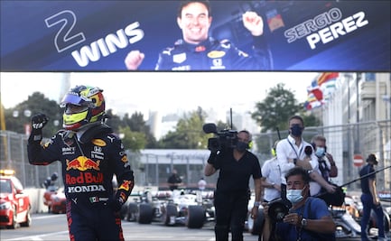 Las dos victorias y 11 podios de Checo Pérez en la F1