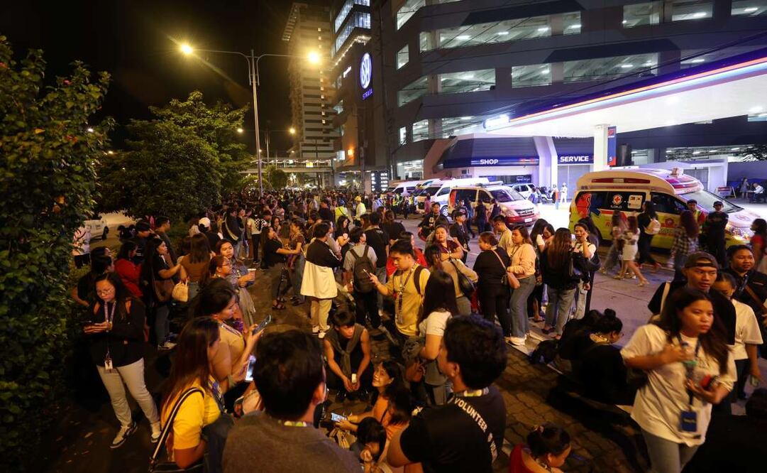 Sismo de 6.9 en Filipinas. (30/09/25) Foto: EFE