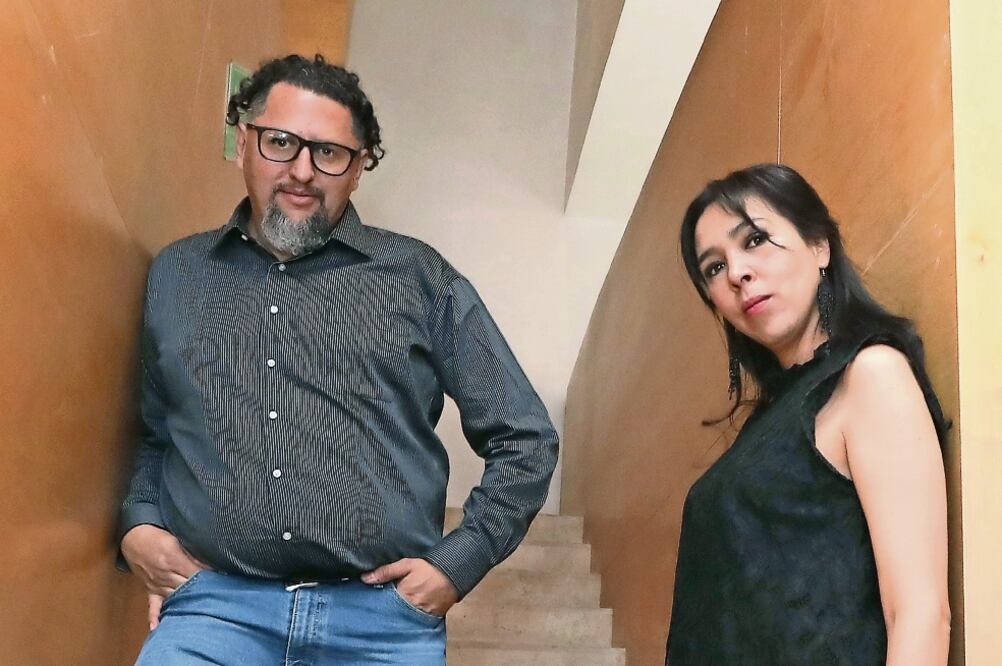 Amir Galván y Vanessa Arreola dirigieron la película que se estrenó ayer (FOTOS: BERENICE FREGOSO. EL UNIVERSAL)