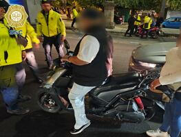 SSC remite más de mil motocicletas durante las Rodadas del Terror en la CDMX