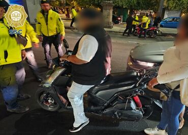 SSC remite más de mil motocicletas durante las Rodadas del Terror en la CDMX