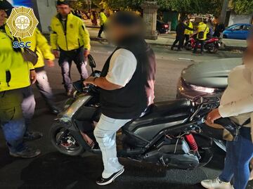 SSC remite más de mil motocicletas durante las Rodadas del Terror en la CDMX