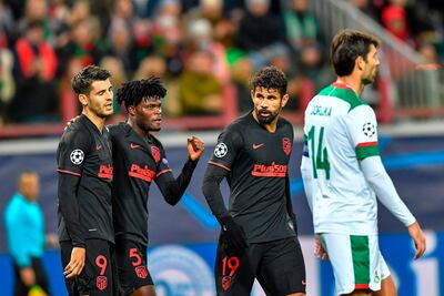 Atlético de Madrid vence a domicilio al Lokomotiv