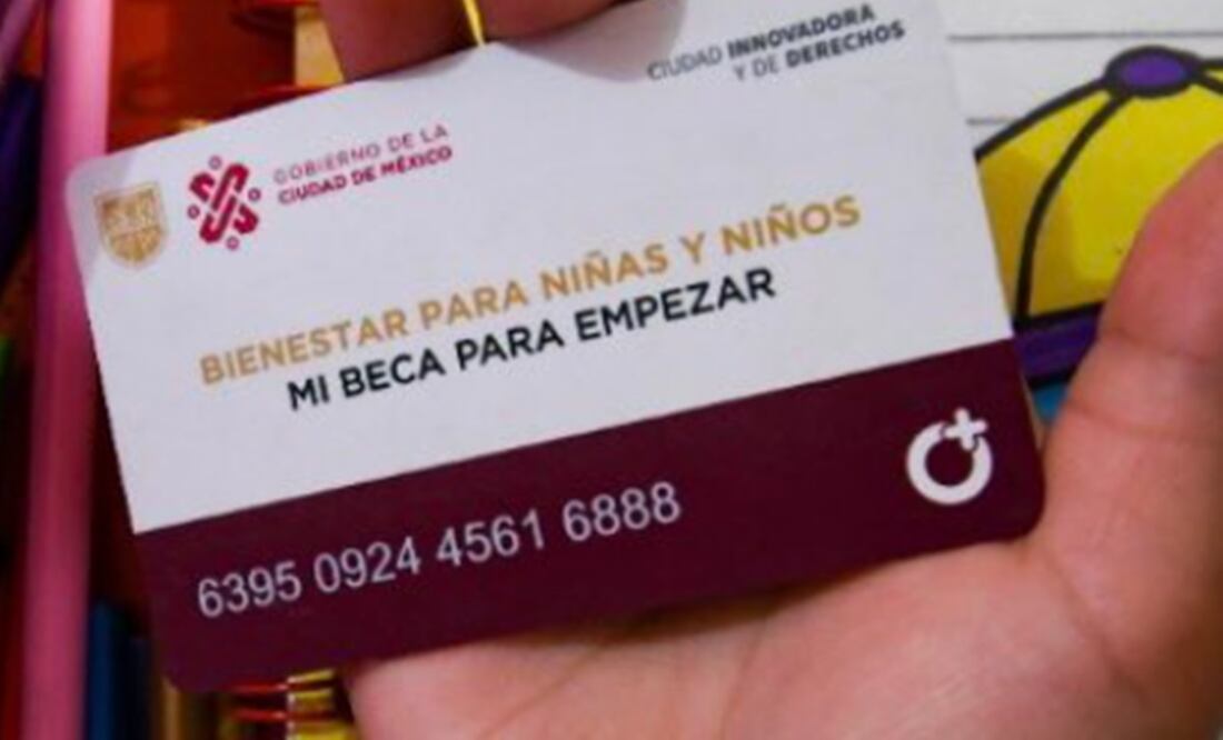 Tarjeta Mi beca para Empezar te brinda beneficios en supermercados. Foto: X @Claudiashein