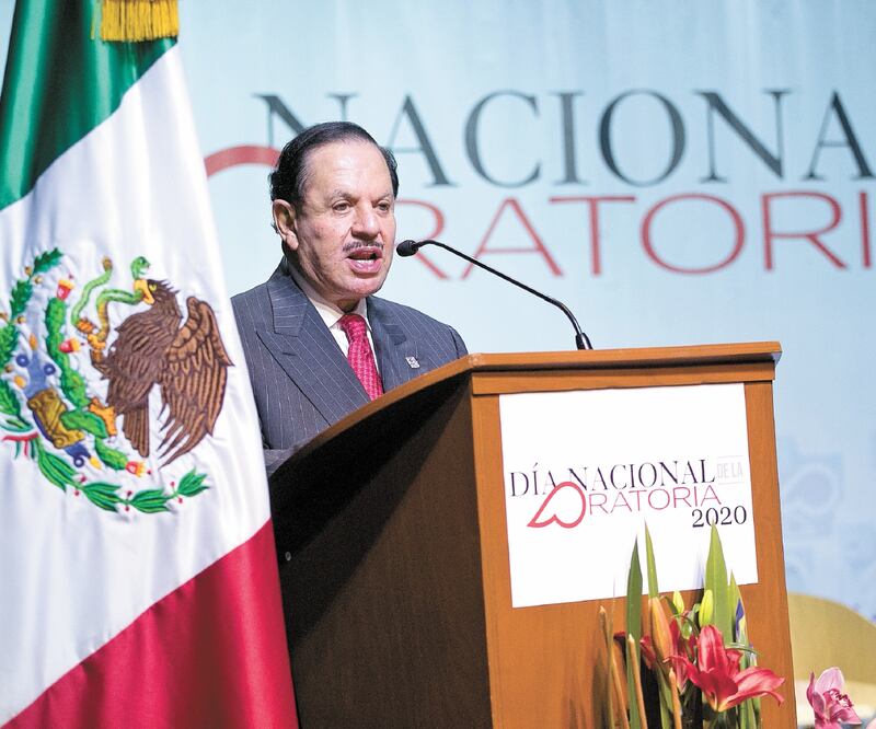 El Presidente Ejecutivo y del Consejo de Administración de EL UNIVERSAL, Licenciado Juan Francisco Ealy Ortiz, dijo que es tiempo de sumar, de generar una gran unidad nacional, dejar atrás acciones individuales. Fotos: GERMÁN ESPINOSA. EL UNIVERSAL