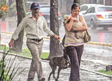 Se registra lluvia en 5 alcaldías de la Ciudad de México