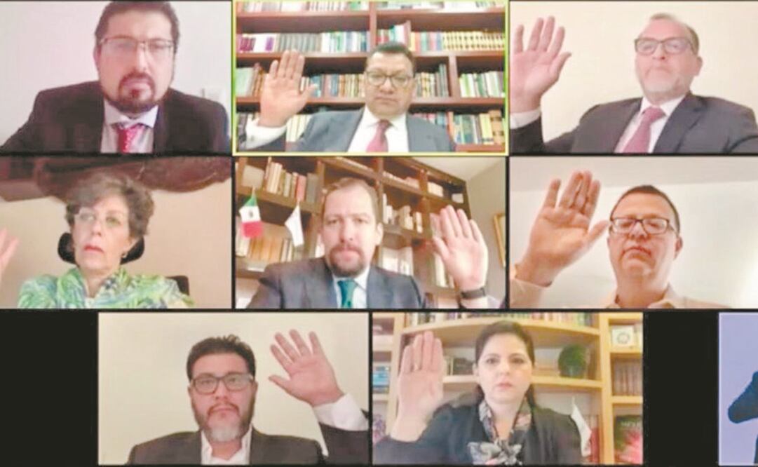 Magistrados del tribunal electoral aprobaron, en sesión privada y virtual, que las dos primeras versiones de las cartas no deben repartirse. Foto: Especial