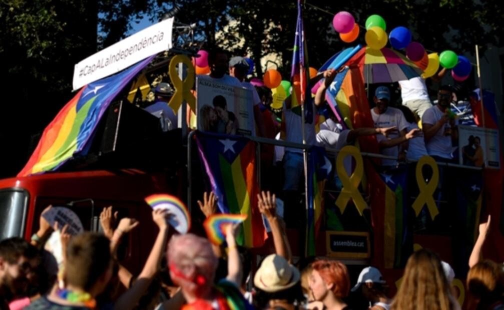 Más de 55 mil personas marchan en Barcelona por el orgullo gay