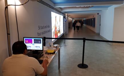 Instalan filtros sanitarios en aeropuerto de Cancún por coronavirus