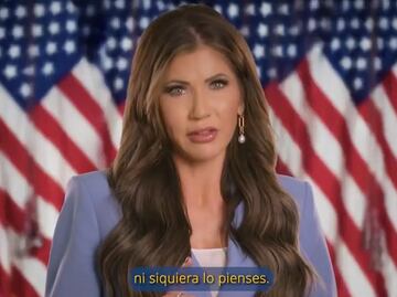 TV Azteca se deslinda de emitir spots anti inmigración de Kristi Noem; "mienten quienes dicen que salieron"