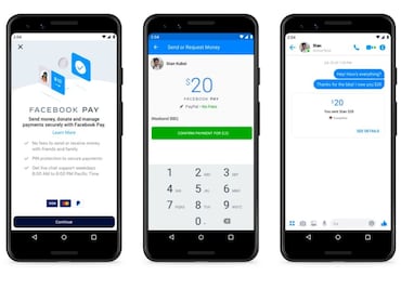 Facebook Pay: los pagos móviles llegan a Facebook y WhatsApp