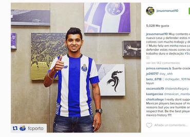 'Tecatito', al Porto por cinco años