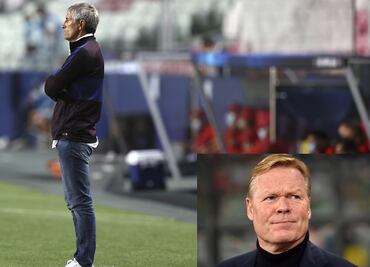 Quique Setién se va del Barcelona; Koeman sería el sustituto