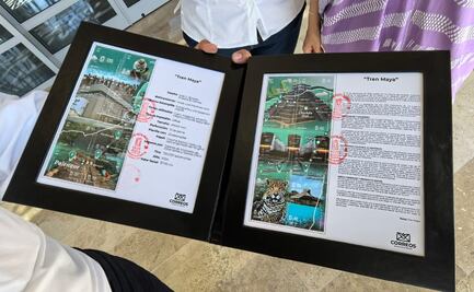 Sepomex lanza estampilla conmemorativa por el aniversario del Tren Maya