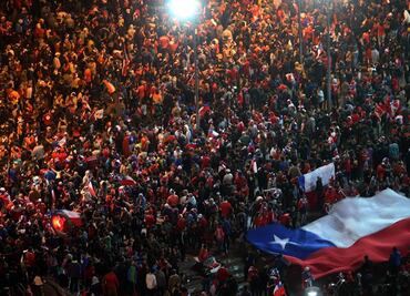 Terremoto de festejos sacude a Chile