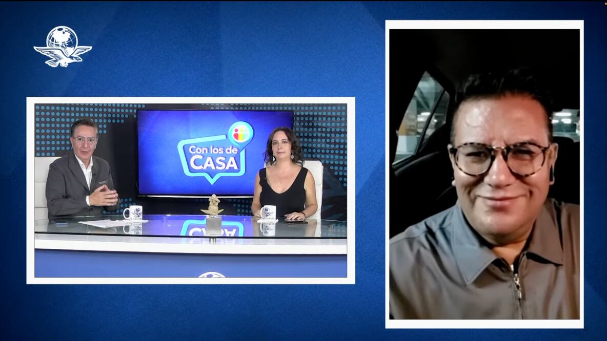 En una nueva edición de Con los de Casa, David Aponte, Director General Editorial de EL UNIVERSAL, junto con la columnista Maite Azuela y Salvador García analizan la llegada de "Andy" López Beltran a la política mexicana. Foto: Captura de pantalla