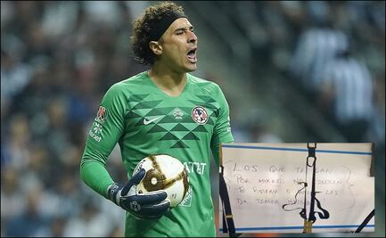 Guillermo Ochoa revela la motivación del América para el juego ante Rayados