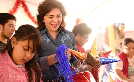 Convive Ivonne Ortega con niños en La Merced