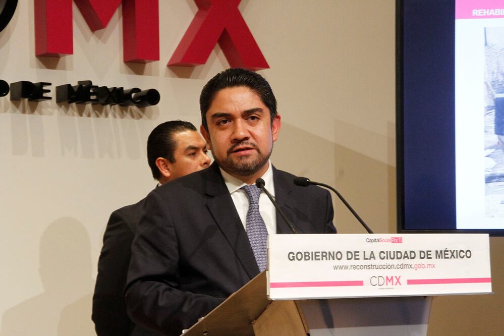 Comisionado para la Reconstrucción, Edgar Tungüí  (ARCHIVO. EL UNIVERSAL)