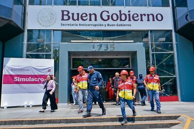 Secretaría Anticorrupción mantiene giras internacionales