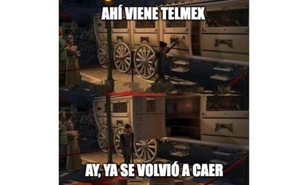Los mejores memes sobre la caída de Telmex e Izzi 