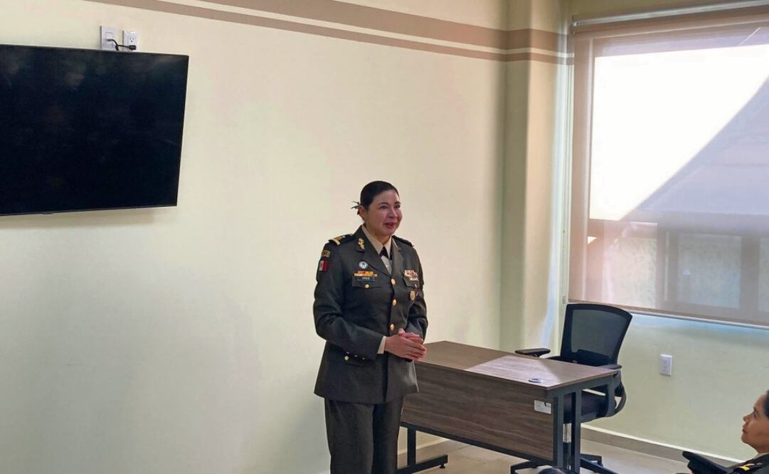 La general brigadier Blanca Elsi Cruz Toledo se graduó como Médico Cirujano en la Escuela Militar de Medicina. Foto: Especial