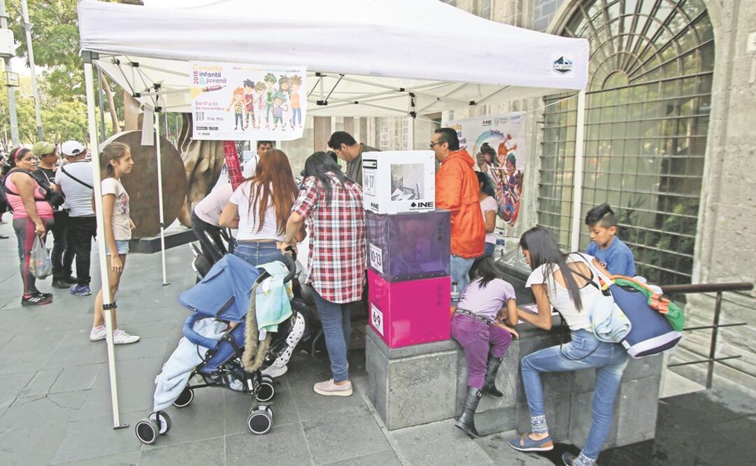 Consulta Infantil y Juvenil 2018. Foto: Archivo/EL UNIVERSAL 