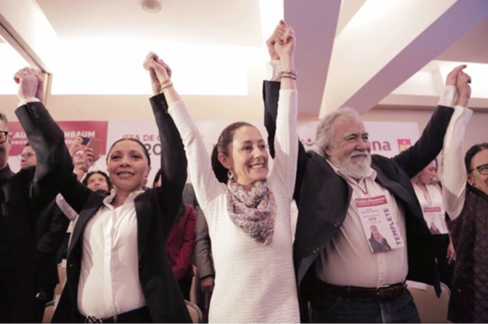 Claudia Sheinbaum presentó a su equipo de campaña de casi 200 personas; destaca Alejandro Encinas, como coordinador (ESPECIAL)