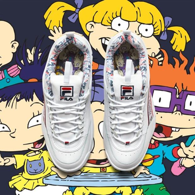 Llegará a México la colección de tenis Rugrats de FILA 