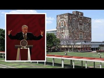 López Obrador niega recorte a presupuesto de la UNAM
