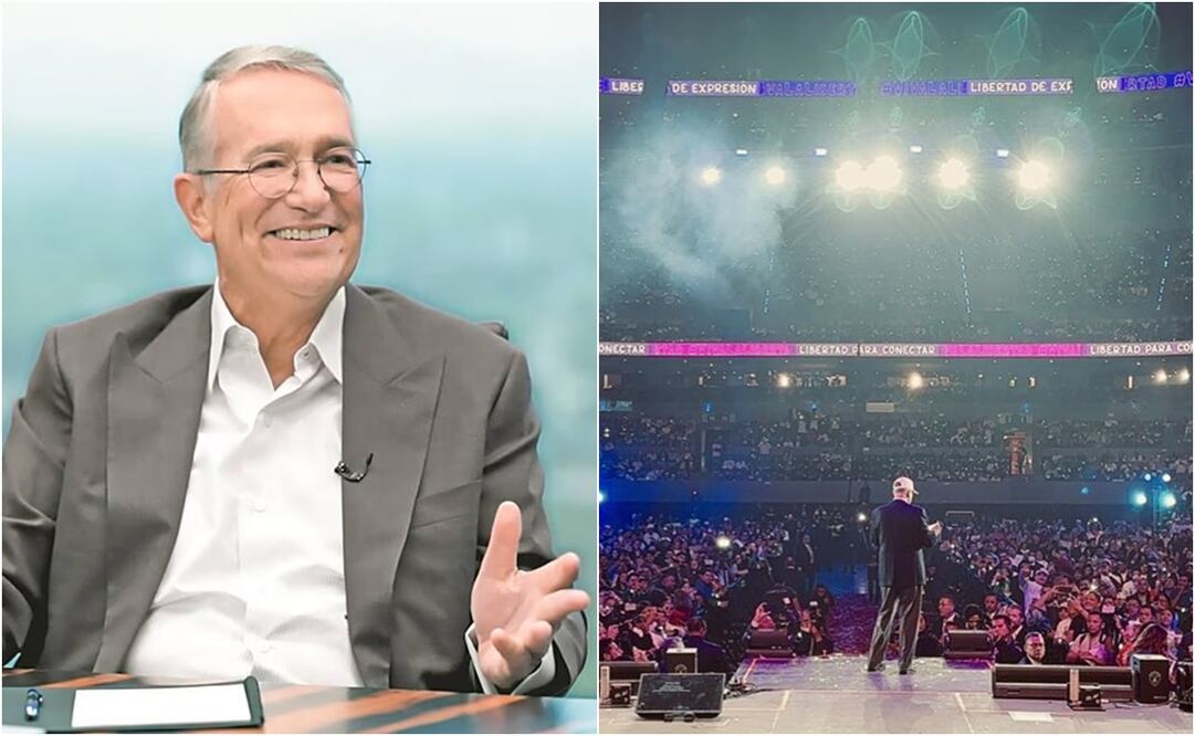 En 2023, el empresario festejó sus 68 años con una fiesta en la Arena Ciudad de México. Foto: X