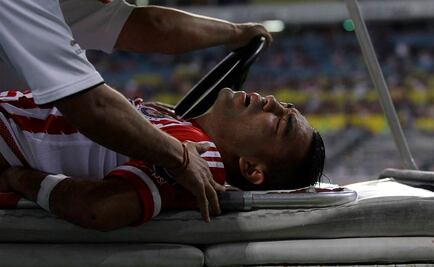 Fabián sufrió un esguince lumbar