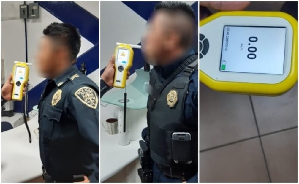 Dan negativo a alcohol policías que presuntamente ingerían bebidas en Pantitlán