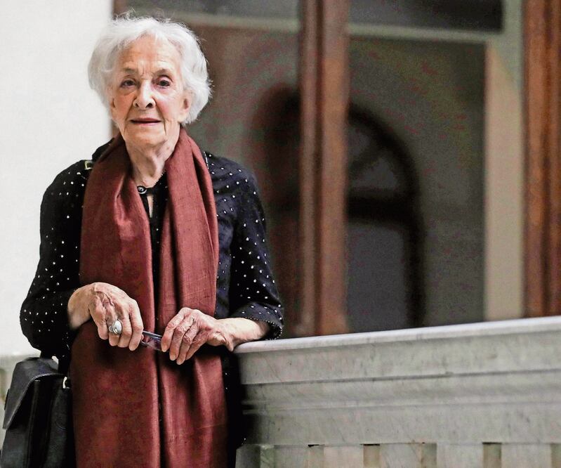 La poeta uruguaya recordó sus 11 años de exilio en México. ARCHIVO EL UNIVERSAL