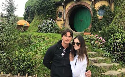 Ximena Navarrete disfruta su luna de miel