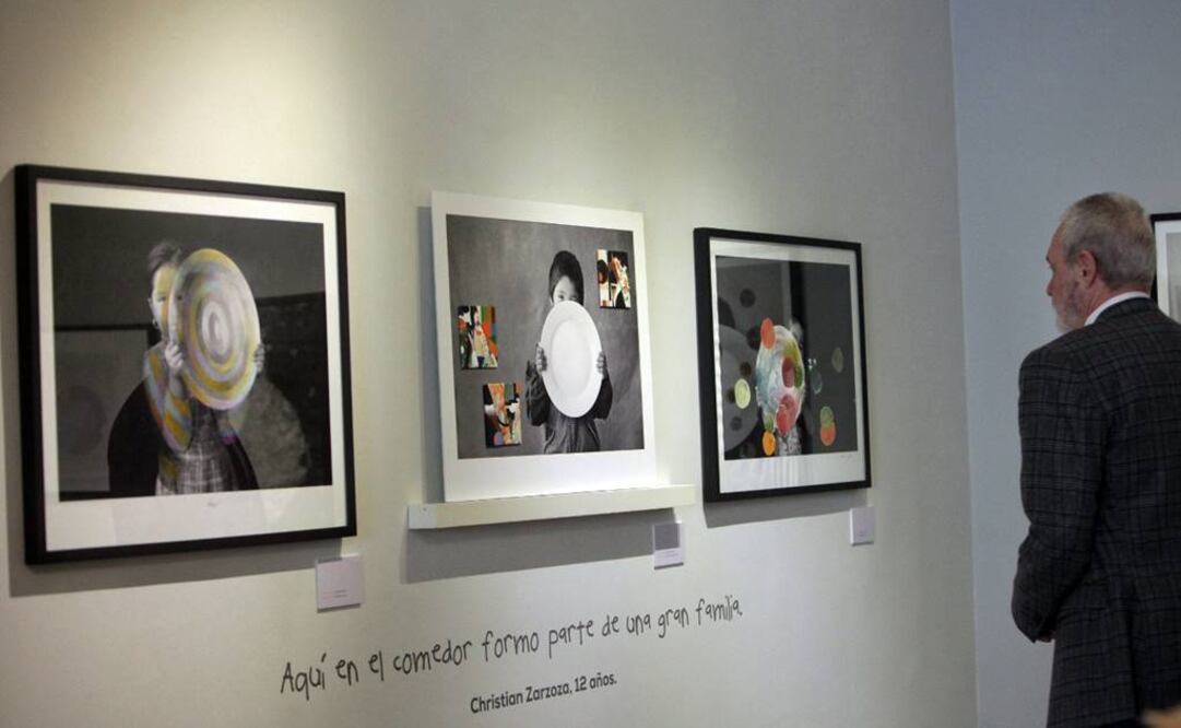 La muestra se compone por 28 fotos inéditas de la artista, sobrina nieta de la artista Frida Kahlo, así como por otras 21 imágenes de platos vacíos. (FOTO: EFE)