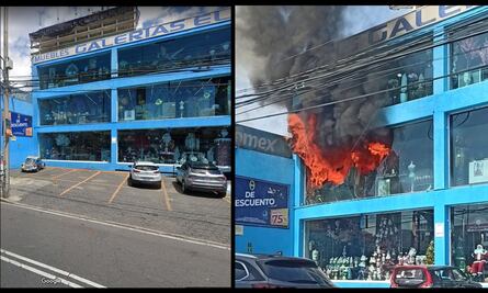 FOTOS. El antes y después del fuerte incendio en San Jerónimo; así lucía el edificio dañado