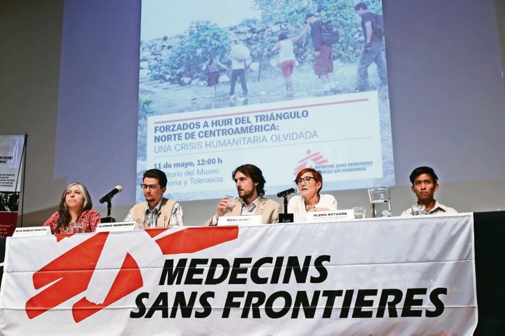 En el informe Forzados a huir del Triángulo del Norte de Centroamérica: una crisis humanitaria olvidada que fue presentado ayer, la organización concluyó que los migrantes son presas de asesinatos (AGUSTÍN SALINAS. EL UNIVERSAL)