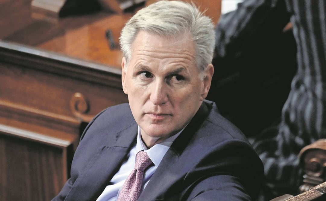 El congresista republicano de California, Kevin McCarthy, ayer en Washington. Foto: Olivier Douliery/AFP