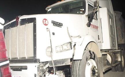 Tráiler provoca choque múltiple en carretera Mérida-Campeche