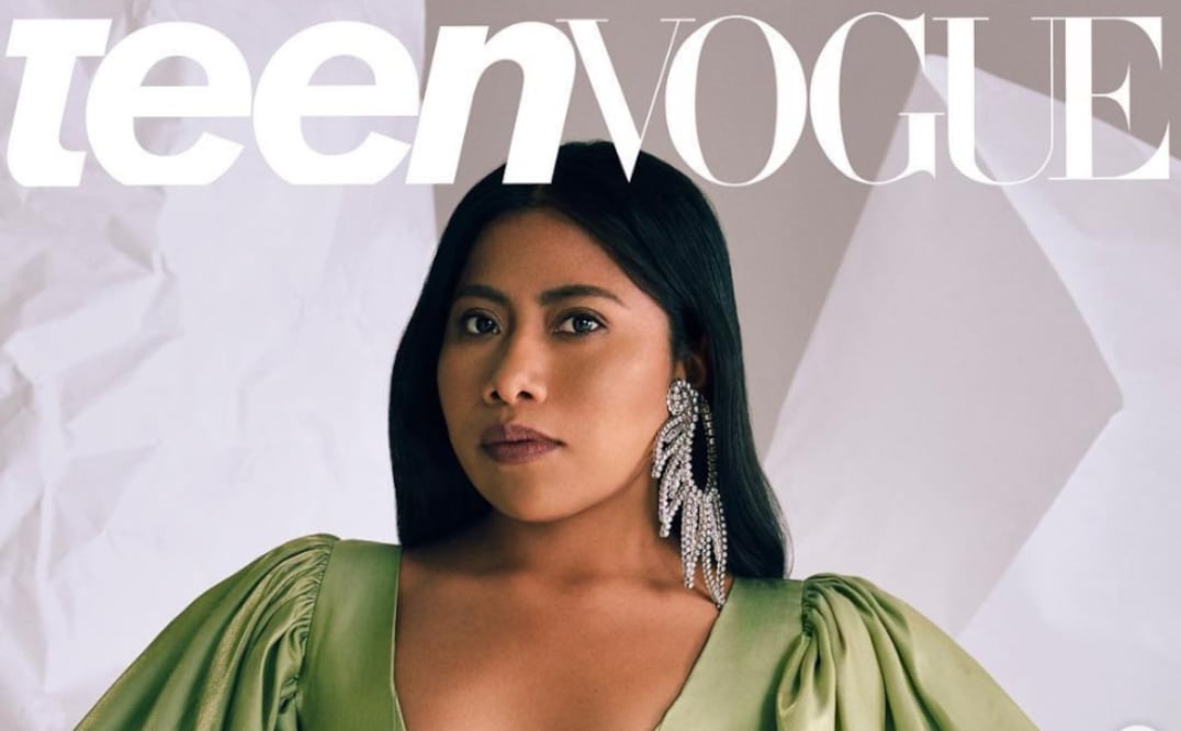La actriz mexicana en portada de Teen Vogue. Foto: Cortesía