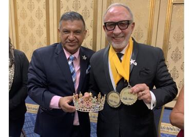 Emilio Estefan es coronado en Las Vegas