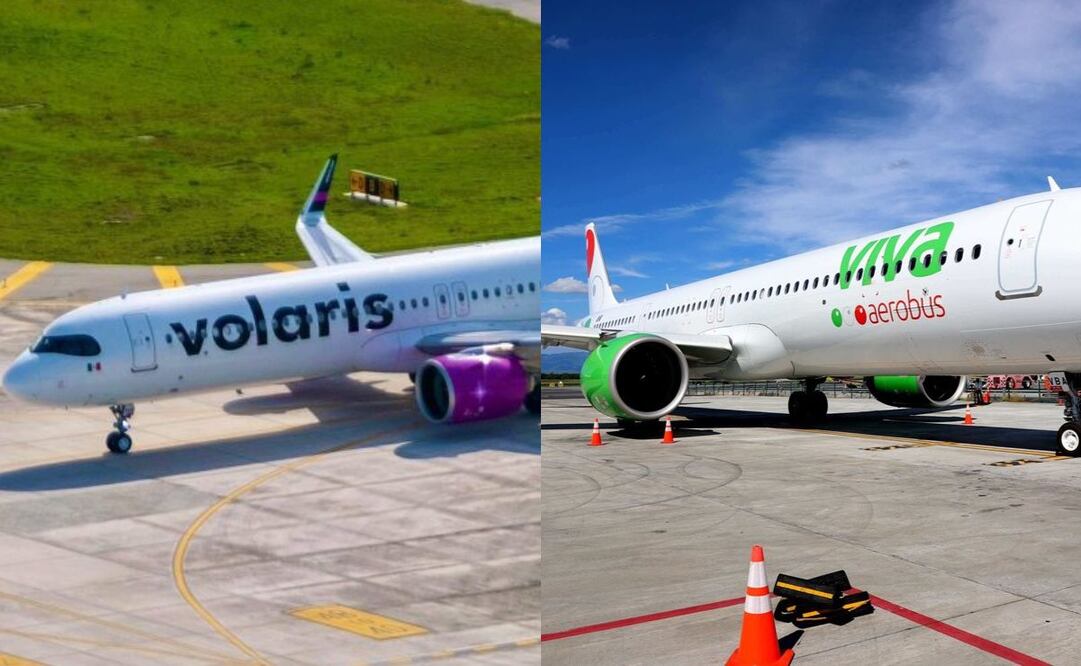 Volaris y Viva Aerobus lanzaron este miércoles una campaña conjunta para evitar estafas en boletos de avión. Foto: especial