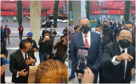 Empleados del Tribunal de Justicia capitalino impiden toma de protesta de Rafael Guerra Álvarez