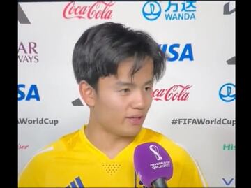 Jugador de Japón califica triunfo ante Alemania en perfecto español, "De pu... madre"