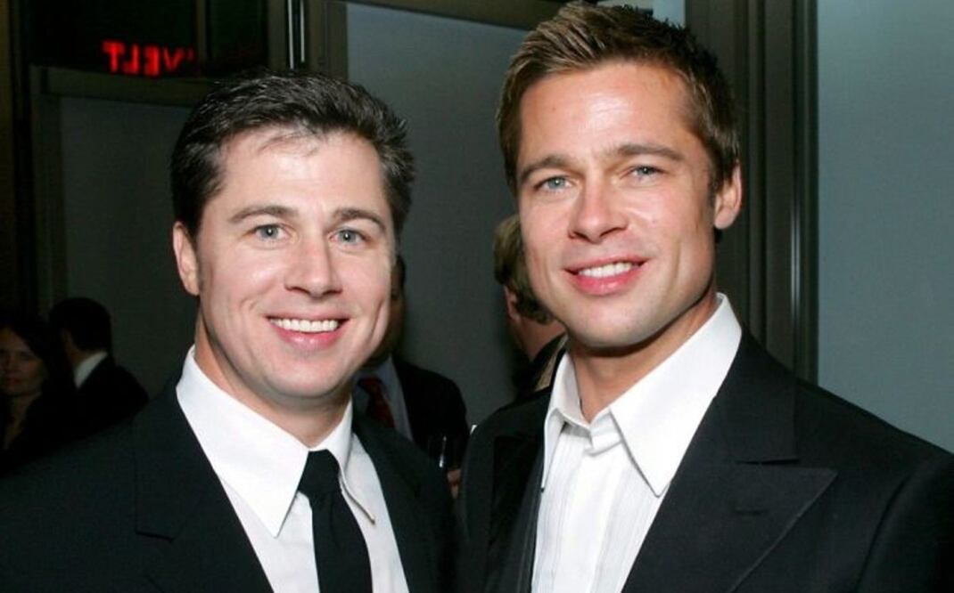 Brad Pitt y Douglas Pitt | Fuente: X @showmundialshow