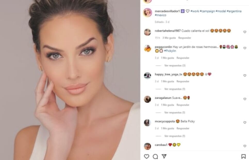 Ella es Mercedes Villador, la mujer con quien ha sido captado Luis Miguel