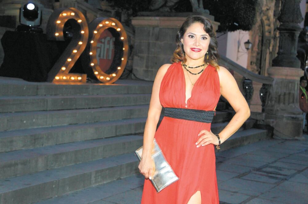 “Vivimos tiempos difíciles”, dijo la actriz de Amores perros. Foto/CLASOS