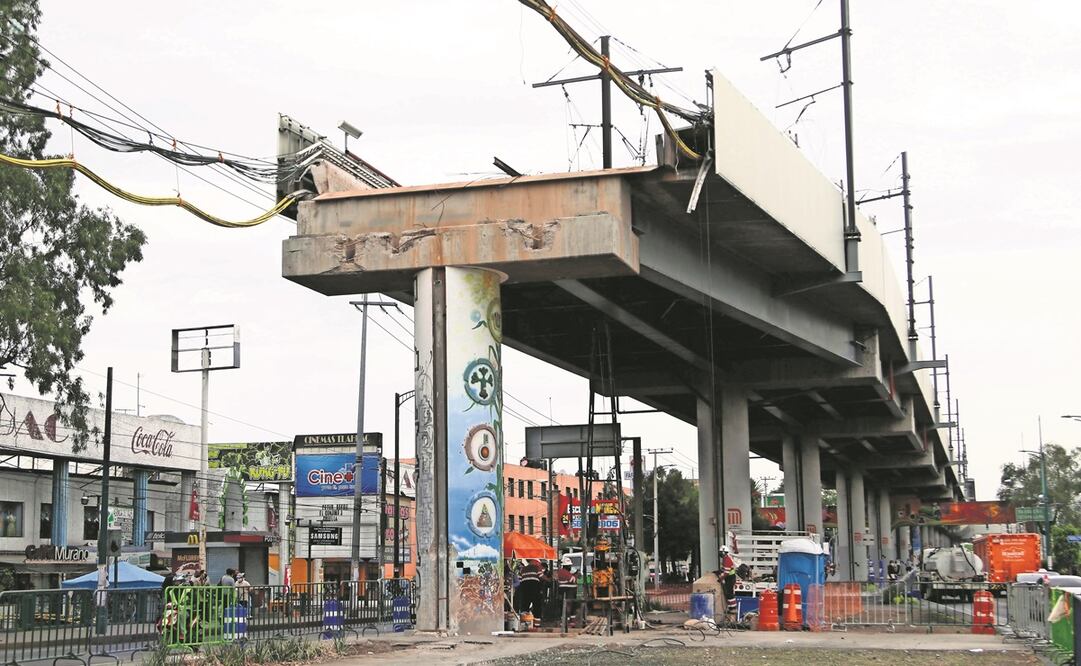 El grupo de especialistas de la UANL no especificó si las grietas son un riesgo. Foto: ARCHIVO EL UNIVERSAL