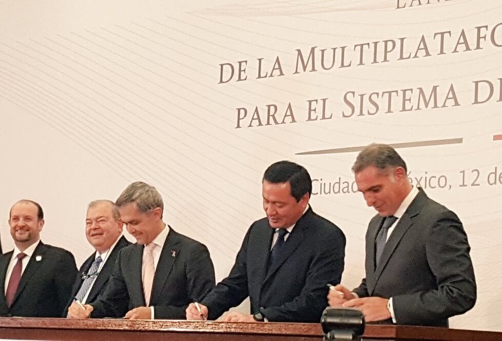 Imagen tomada del Twitter de Segob